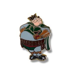 Disney Classic Cartoon Character Pete as Star Wars Boba Fett Enamel Pin Villains